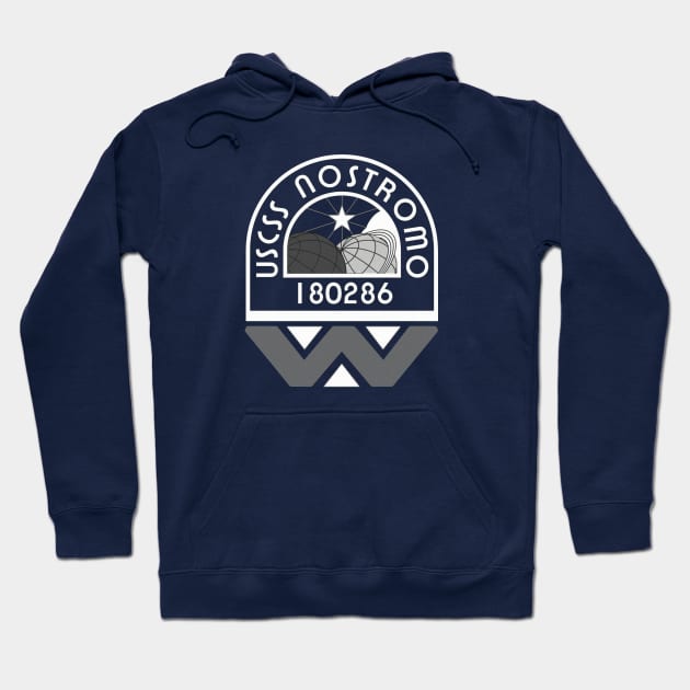 USCSS Nostromo Hoodie by TVmovies